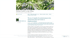 Desktop Screenshot of cannabiscooking.wordpress.com
