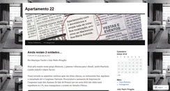 Desktop Screenshot of apartamento22.wordpress.com