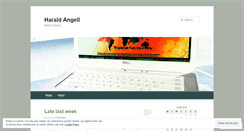 Desktop Screenshot of haraldangell.wordpress.com