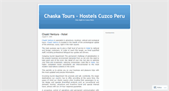 Desktop Screenshot of chaskatours1.wordpress.com