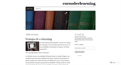 Desktop Screenshot of cursodeelearning.wordpress.com