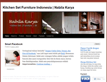 Tablet Screenshot of nabilakarya.wordpress.com