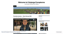 Desktop Screenshot of laubergeeuropeenne.wordpress.com