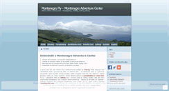 Desktop Screenshot of montenegrofly.wordpress.com