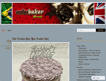 Tablet Screenshot of cakebakerbrazil.wordpress.com
