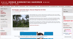 Desktop Screenshot of korankomunitas.wordpress.com