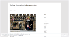 Desktop Screenshot of europeancities.wordpress.com