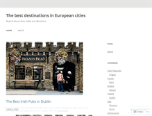 Tablet Screenshot of europeancities.wordpress.com