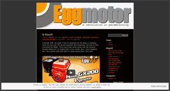 Desktop Screenshot of eggmotor.wordpress.com