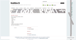 Desktop Screenshot of noellineb.wordpress.com