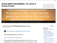 Tablet Screenshot of jesusmeetsmuhammad.wordpress.com