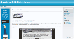 Desktop Screenshot of burstnermotorhome.wordpress.com