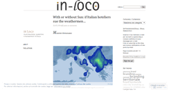 Desktop Screenshot of inlocoblog.wordpress.com