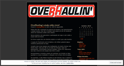 Desktop Screenshot of overhaulingteam.wordpress.com