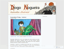 Tablet Screenshot of diogonogueira.wordpress.com