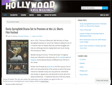 Tablet Screenshot of hollywoodtrending.wordpress.com