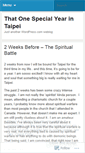 Mobile Screenshot of graceintaipei.wordpress.com