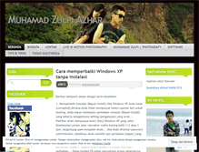 Tablet Screenshot of muhamadzulpi.wordpress.com