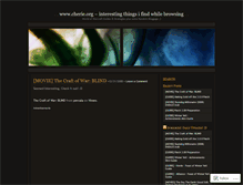Tablet Screenshot of cheriewow.wordpress.com