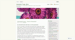 Desktop Screenshot of chelsclems.wordpress.com