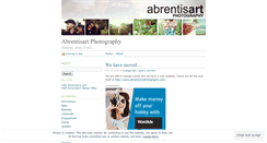 Desktop Screenshot of abrentisartphotography.wordpress.com