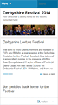 Mobile Screenshot of derbyshirefestival.wordpress.com