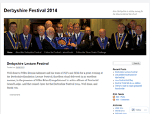 Tablet Screenshot of derbyshirefestival.wordpress.com