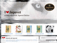 Tablet Screenshot of lupovet.wordpress.com