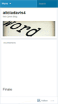 Mobile Screenshot of aliciadavis4.wordpress.com
