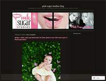 Tablet Screenshot of pinksugarstudios.wordpress.com