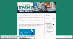 Desktop Screenshot of evansdelivery.wordpress.com