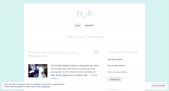 Desktop Screenshot of ohplip.wordpress.com