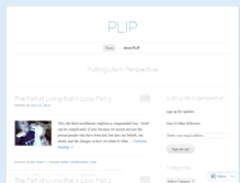 Tablet Screenshot of ohplip.wordpress.com