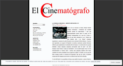 Desktop Screenshot of elcinematografo.wordpress.com