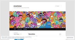 Desktop Screenshot of moshistar.wordpress.com