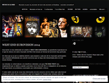 Tablet Screenshot of musicalsland.wordpress.com