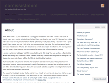 Tablet Screenshot of narcissistmum.wordpress.com