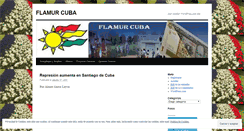 Desktop Screenshot of flamurcuba.wordpress.com