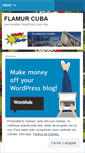 Mobile Screenshot of flamurcuba.wordpress.com