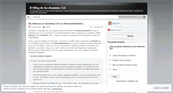 Desktop Screenshot of dominiostel.wordpress.com