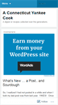 Mobile Screenshot of ctyankeecook.wordpress.com