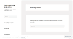 Desktop Screenshot of pluginin.wordpress.com