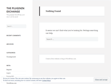 Tablet Screenshot of pluginin.wordpress.com