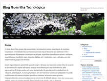 Tablet Screenshot of guerrilhatecnologica.wordpress.com