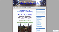 Desktop Screenshot of alfathcibinong.wordpress.com