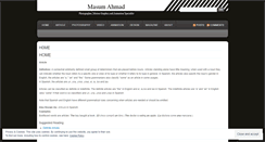 Desktop Screenshot of mashflmdesign.wordpress.com