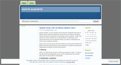 Desktop Screenshot of ghuto.wordpress.com