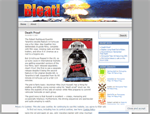 Tablet Screenshot of bleat.wordpress.com