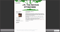 Desktop Screenshot of jktreeservices.wordpress.com