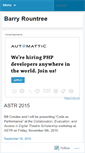 Mobile Screenshot of barryrountree.wordpress.com